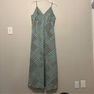 Lane Bryant Collection Patchwork Slip Maxi Dress Size 14‎